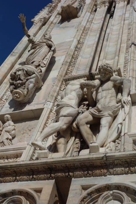 Scaling the roof of the Milan Duomo - The huge cathedral that took 600 years to build, Milan, milano, history, duomo, cathedral, rooftop, how to visit, price, cost, wait, views, things to do in milan, italy, italia, roaming renegades, blog