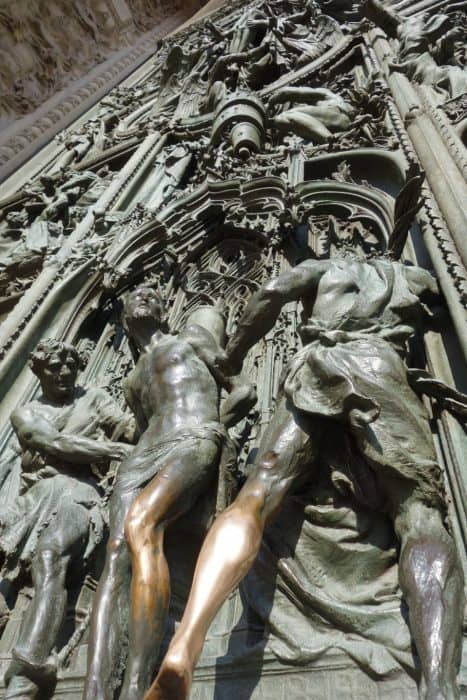 Scaling the roof of the Milan Duomo - The huge cathedral that took 600 years to build, Milan, milano, history, duomo, cathedral, rooftop, how to visit, price, cost, wait, views, things to do in milan, italy, italia, roaming renegades, blog