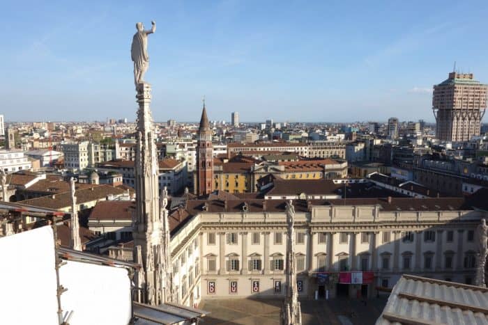 Scaling the roof of the Milan Duomo - The huge cathedral that took 600 years to build, Milan, milano, history, duomo, cathedral, rooftop, how to visit, price, cost, wait, views, things to do in milan, italy, italia, roaming renegades, blog