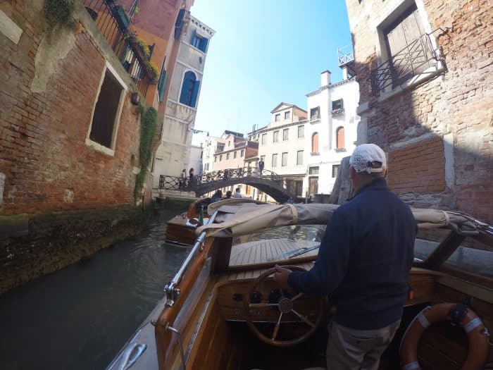 Touring Venice by the water: The best way to see both the unknown and unknown areas of this unique city!, walks of italy, tour of venice, boat tour, off the beaten path, off the beaten track, canals, boat, st george's island, tower, views, cathedral, local guide,