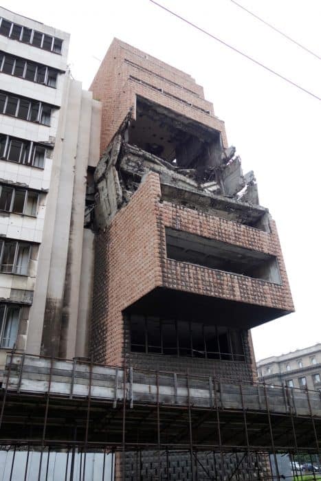 art, relief, murals, bombed out buildings, kosovo, balkan war, balkans, The remnants of Yugoslavia in Belgrade: Exploring communist Serbia and Tito's grave, communist things in Belgrade, communist tour, things to see, things to do, leader of yugoslavia, socialism, 