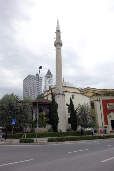 A guide to Tirana, The Albania capital that is a modern time-warp! 6 A guide to Tirana, The Albania capital that is a modern time-warp!, things to do in Tirana, bunkers, communist, history, museum, church, mosque, enver hoxha, pyramid, explore, abandoned, Skanderbeg Square, dictator, nuclear, Et'Hem Bey Mosque, tanners bridge, Resurrection of Christ Orthodox Cathedral, trip n hostel, places to stay, backpacking