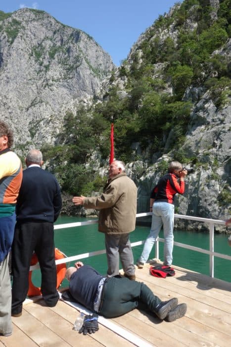 The 3 hour ferry ride through the mountains of Northern Albania that blew us away (and should be on everyones bucket list!), shkoder, skhoder, albania, tirana, mountains, adventure, hike, off the beaten track, off the beaten path, explore, ferry, valbona, albanian alps, Koman, komani, lake, local, rural, fjords, feirze, things to do in Albania, things to see
