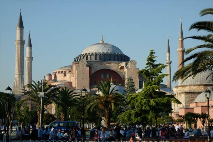 Istanbul, places to see in istanbul, history, asia, Europe, things to do, top things to see, what to do, where to go, turkey, turkiye, adventure, explore, romance of travel, bucket list,Hagia Sophia, Haggia, Sofia, Blue Mosque, Sultan Ahmed Mosque, Byzantine, Ottoman, sultan, how old is the blue mosque, how old is the hagia sophia, what do I need to wear to visit the Blue Mosque, clothing, requirements, price, cost, opening times, restrictions, women, men, legs, head, scarf, muslim, islam, prayer, call to prayer, minarets, why is the blue mosque called the blue mosque, tiles, decoration, age, open to visitors, tourists, can I go inside the blue mosque, 