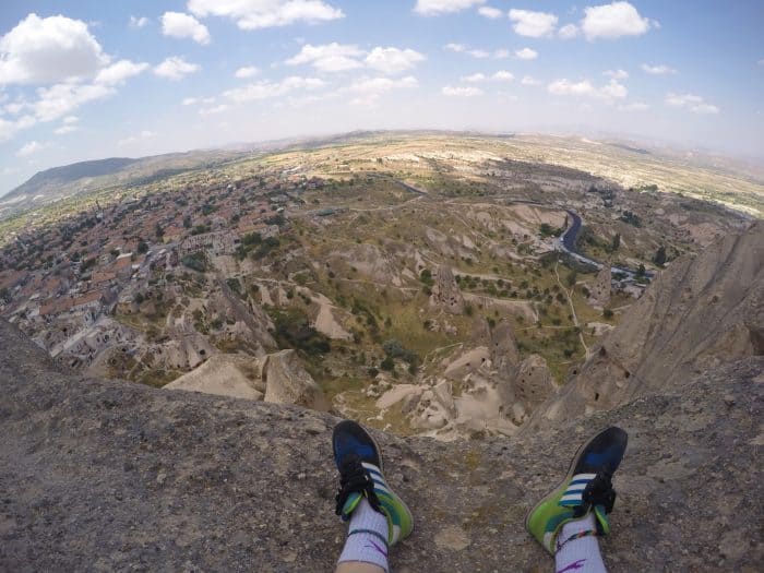 A guide to Cappadocia: The magical, dream like, out of this world landscape that we flew above, history, asia, Europe, things to do, top things to see, what to do, where to go, turkey, turkiye, adventure, explore, romance of travel, bucket list, Fethiye, Goreme, Nevsehir, how to get to cappadocia, bus, flight, plane, Kayseri, Byzantine, Uchisar, Balloon Ride, fairy chimneys, Rose Valley, Cavusin villages, Pigeon Valley, Mount Erciyes, Uchisar castle, Derinkuyu, underground city, Ihlara Valley, desert, Melendiz river, Ağaçaltı cave church, Selime Monastery, things to do in Cappadocia, where to go in cappadocia, 