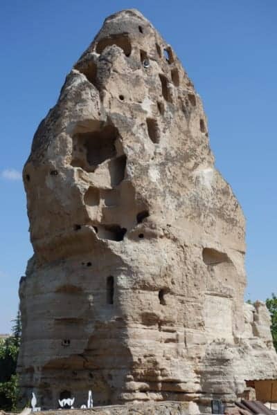 A guide to Cappadocia: The magical, dream like, out of this world landscape that we flew above, history, asia, Europe, things to do, top things to see, what to do, where to go, turkey, turkiye, adventure, explore, romance of travel, bucket list, Fethiye, Goreme, Nevsehir, how to get to cappadocia, bus, flight, plane, Kayseri, Byzantine, Uchisar, Balloon Ride, fairy chimneys, Rose Valley, Cavusin villages, Pigeon Valley, Mount Erciyes, Uchisar castle, Derinkuyu, underground city, Ihlara Valley, desert, Melendiz river, Ağaçaltı cave church, Selime Monastery, things to do in Cappadocia, where to go in cappadocia, 