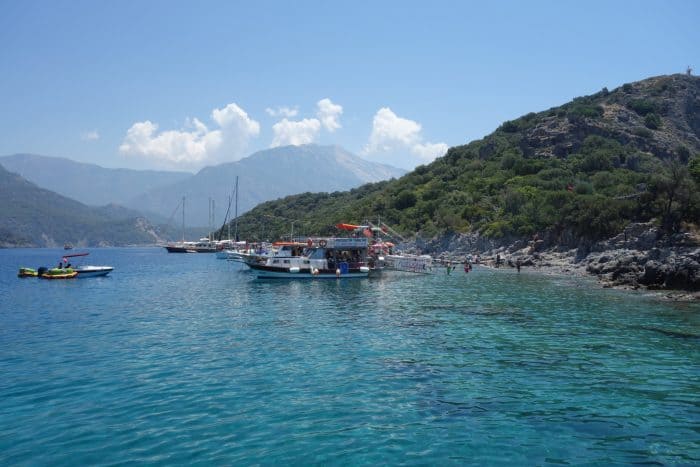 A day sailing in the Mediterranean, snorkeling with Turtles & Exploring the hidden beaches of Fethiye, Turkey, turkiye, holiday, vacation, fethiye, Oludeniz, Olu Deniz, Hisaronu, thomas cook, Salih, cherry tree boat, boat trips, tours, thompson, monarch, easy jet, Dalaman, swimming, under water swimming, 