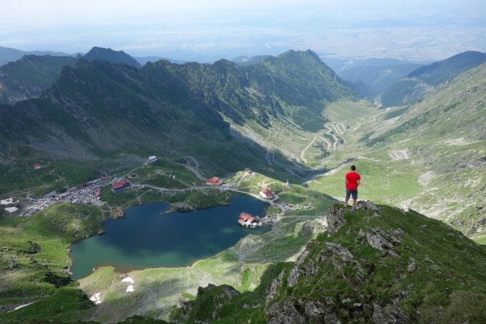 An amazing adventure through the Romanian countryside to hike above the Transfagarasan highway, Brasov, dracula, vlad the impaler, Transylvania, Carpathian mountains, Busteni, Cabana Babele, hiking, trails, where to hike, Romania, climbing, adventure, explore, holiday, backpacking, mountain, trail, alps, routes, via ferata, via ferrate, scrambling, cable car, price, time, how to get to Busteni, Buşteni, Valea Jepilor, Juniper Valley,Bucegi Mountains, Piatra Arsă,Transfagarasan, Ceaușescu, Romania, The best road in the world, top gear, lake Balea, Lezerul Caprei, 2418m / 7933ft, cycling event, go pro, horse and cart, gypsy, countryside, 