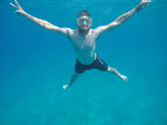 A day sailing in the Mediterranean, snorkeling with Turtles & Exploring the hidden beaches of Fethiye, Turkey, turkiye, holiday, vacation, fethiye, Oludeniz, Olu Deniz, Hisaronu, thomas cook, Salih, cherry tree boat, boat trips, tours, thompson, monarch, easy jet, Dalaman, swimming, under water swimming, 