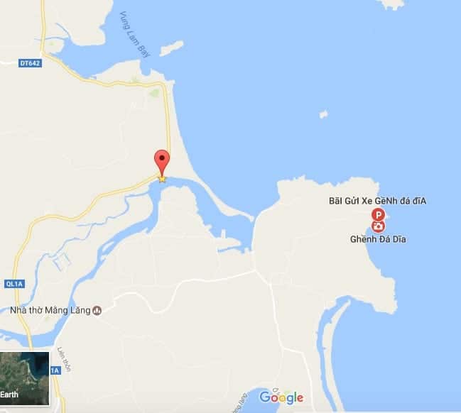 Ganh Da Dia: The Giants Causeway of Vietnam, ghen da dia, tua hoa, reef, stone plates, coracle, wooden bridge, route, Quy Nhon, Cầu gỗ Ô Cọp, village, rice paddy, rice paddies, local, tourism, motorbikes, scooter, Gành Đá Dĩa, Ghềnh Đá Dĩa, giants causeway, Giant's Causeway, basalt, Ganh Da Dia