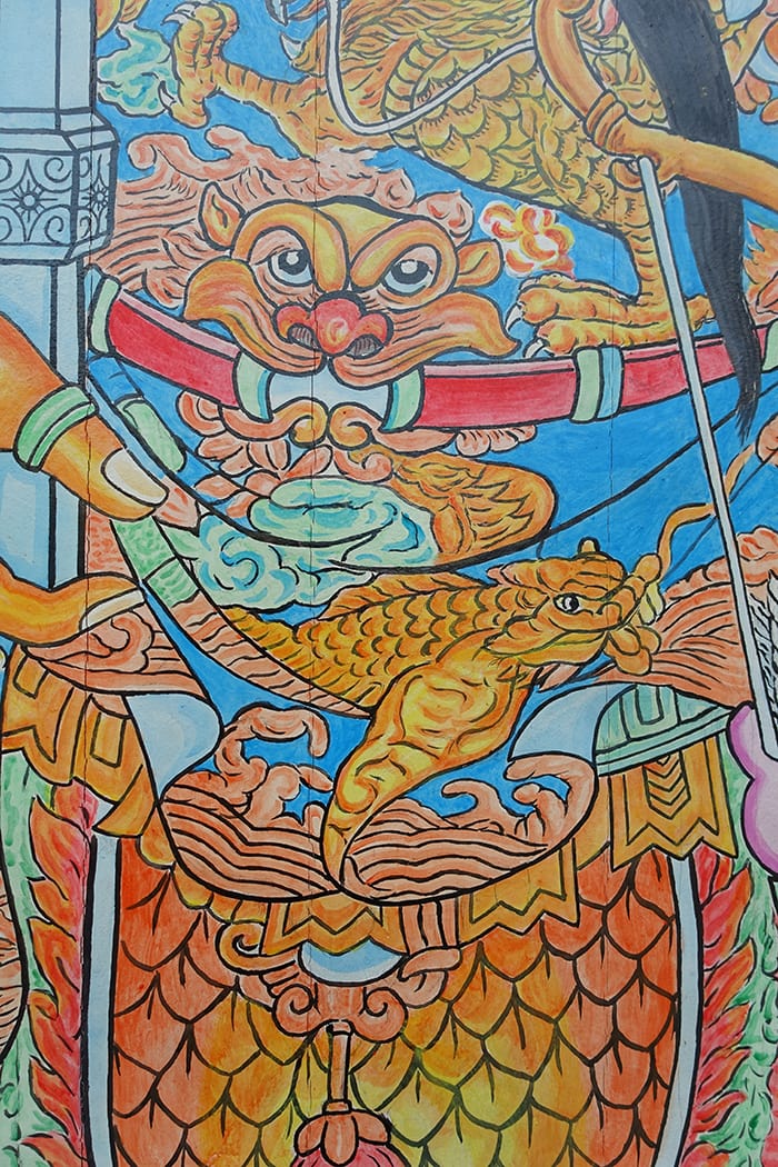 Penang Itinerary: What to do in Penang in 3 days: Georgetown Malaysia guide. Art At a Chinese Temple