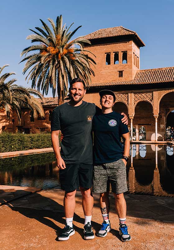 nic and paul the roaming renegades alhambra spain