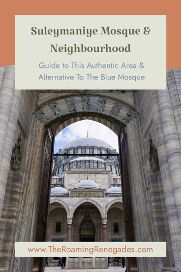 Guide To The Suleymaniye Mosque In Istanbul [UPDATED FOR 2026]