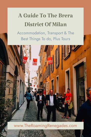 Exploring the traditional and yet bohemian district of Brera, Milan