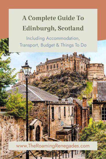 A quick guide to Edinburgh. The hogwarts-esque Scottish capital!