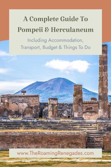 Visiting the ancient wonders of Pompeii and Herculaneum
