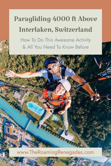 A Guide To The Interlaken, Switzerland Paragliding [UPDATED FOR 2026]