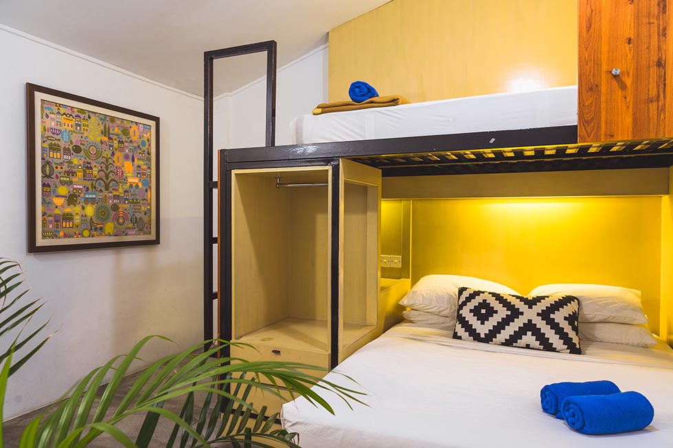 Hostel dorm room
