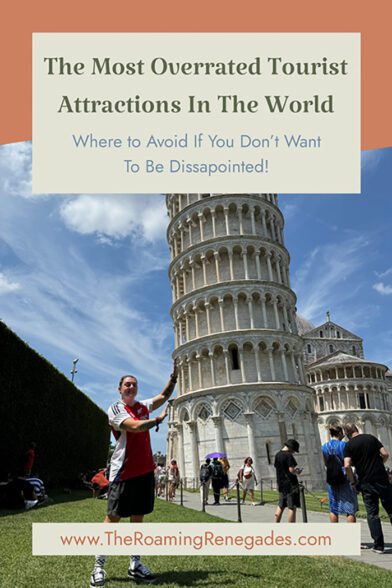 Most overrated tourist attractions in the world cover