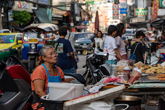 thailand southeast asia bangkok chinatown street