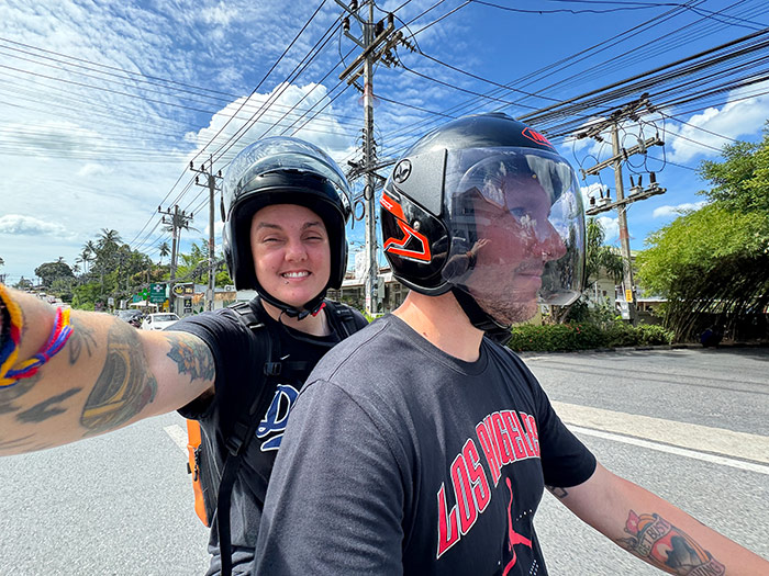 thailand southeast asia scooter motorbike