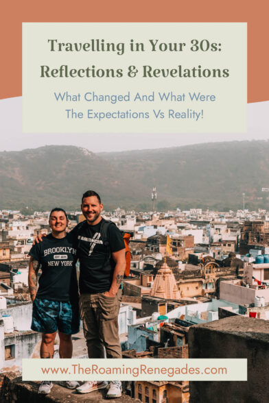 backpacking and travelling in your 30s reflections